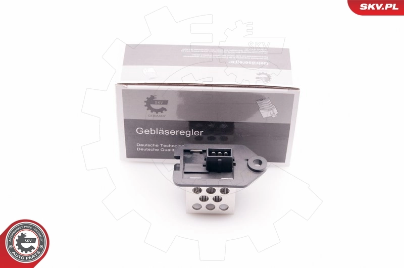 Resistor, interior blower